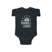 Load image into Gallery viewer, Infant Jersey Bodysuit, White TNL Logo