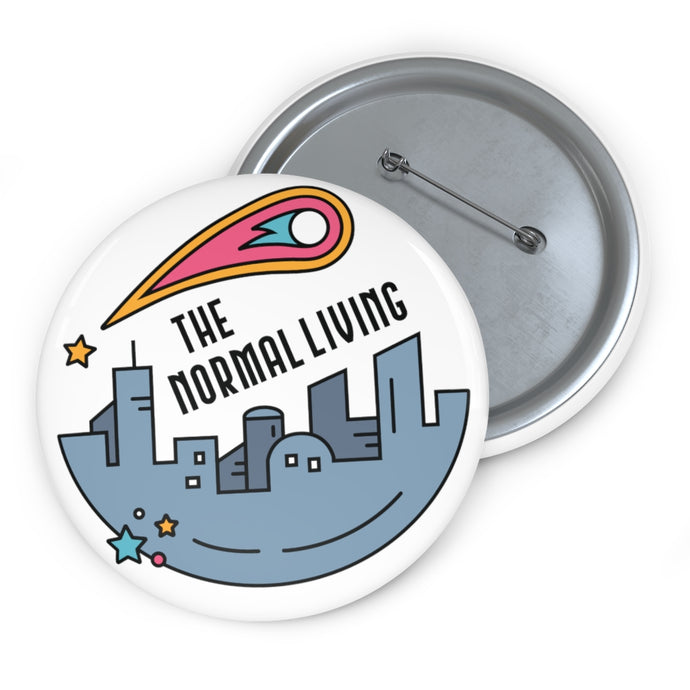 TNL Comet Graphic Pin Buttons